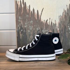 Converse Black High-Top Sneakers